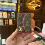 LL.V card holder ( Magenta & Brown)