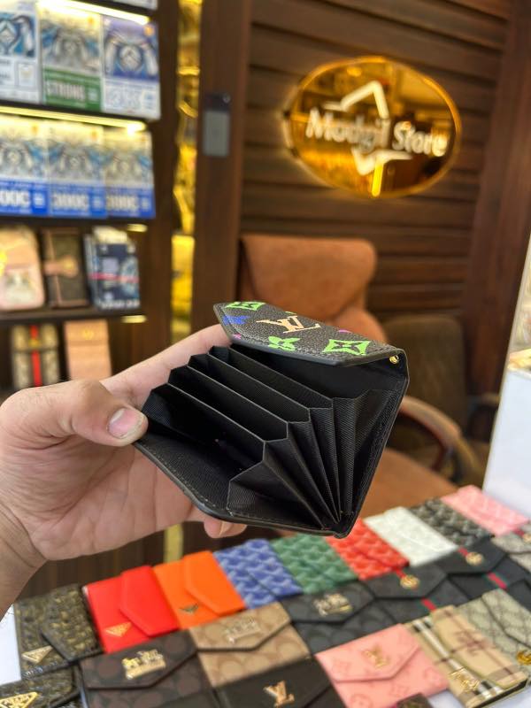 LL.V card holder (Multi-colour) Bold logo - Image 2