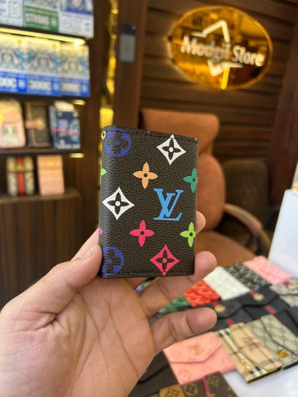 LL.V card holder (Multi-colour) Bold logo - Image 3