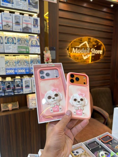 Nimmy x Nimmy Friends case (Pink Poodle)