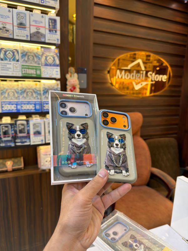 Nimmy X Nimmy Friends case (Grey hoodie dog)