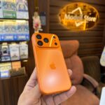 Converter series case with apple logo (Orange)