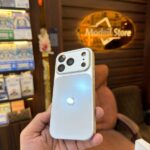 Converter series case with apple logo (White)