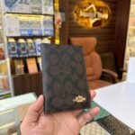 CO Brown & Black passport holder