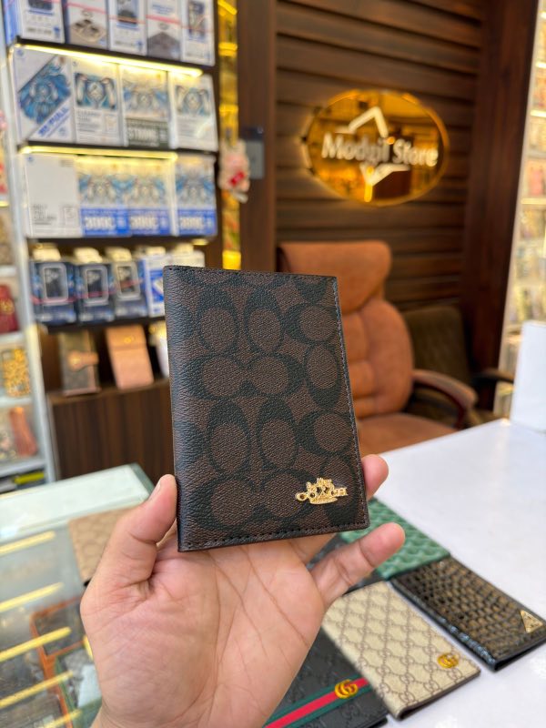 CO Brown & Black passport holder