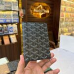 GY black passport holder