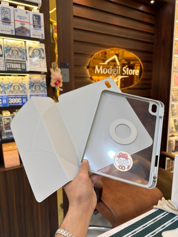 Grey foldable iPad case - Image 3