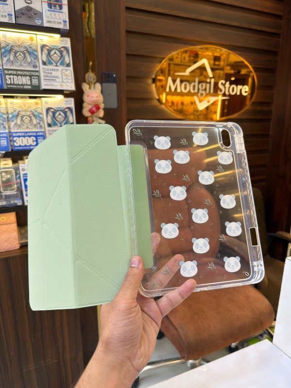 Panda iPad case (Green) - Image 2