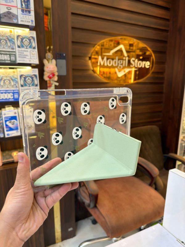 Panda iPad case (Green) - Image 3