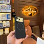 Silicone mag-safe case (Black)