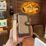 CO flip case (Beige & Brown)