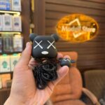 Black marshmallow charger case