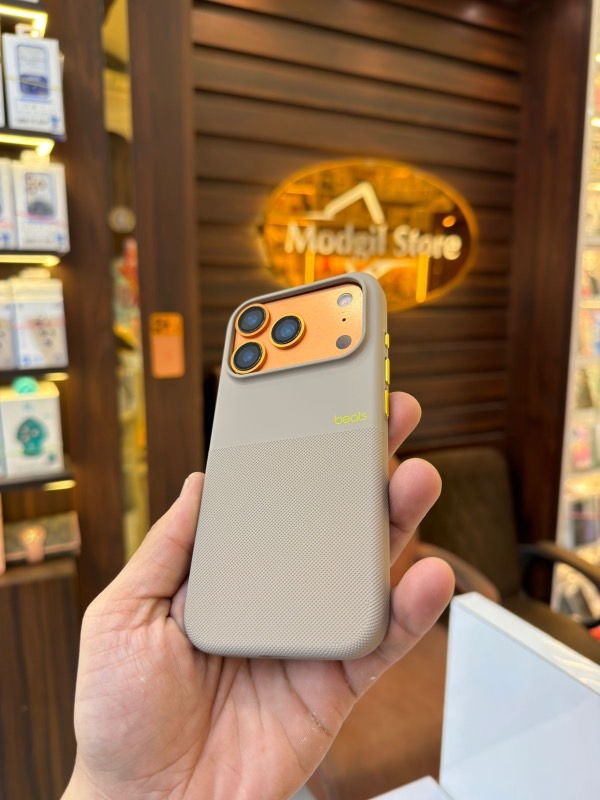 Beats Case (Beige & Green) - Image 2