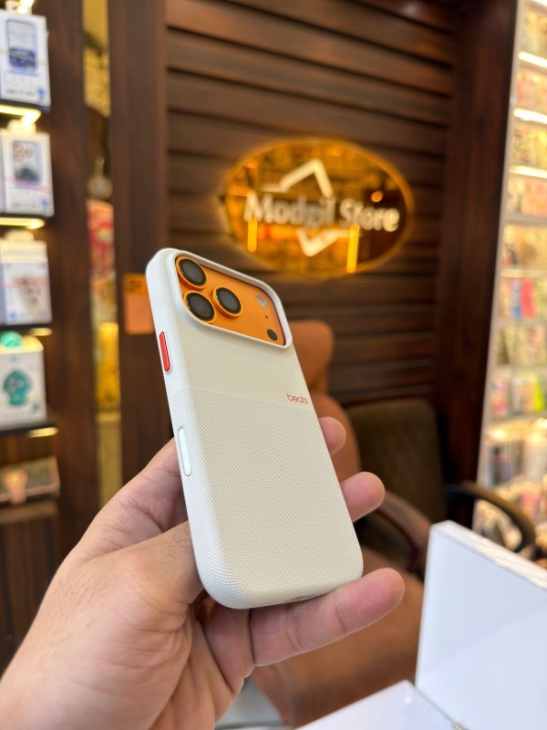 Beats case (Cream & Orange) - Image 3
