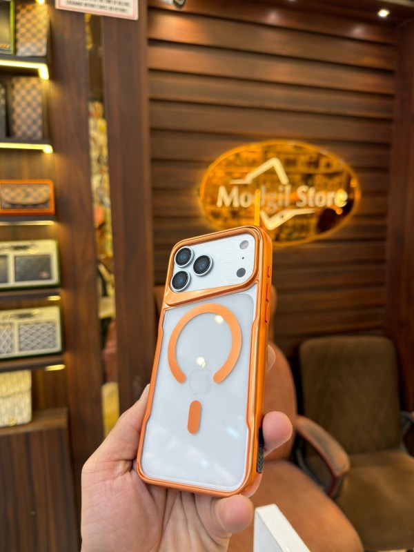 Metal border transparent (Orange)