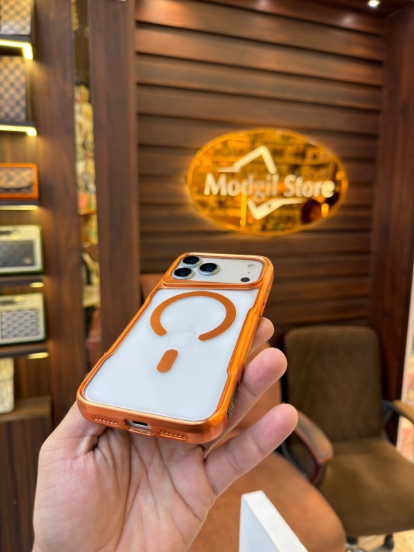 Metal border transparent (Orange) - Image 2