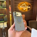 Gold border mag-safe case