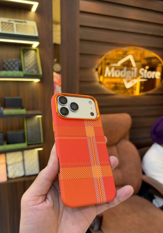 Luxo lite texture case (Orange)