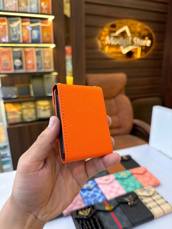 PR card holder (Orange) extra fold - Image 3