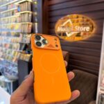 Metal camera protection case (Orange)