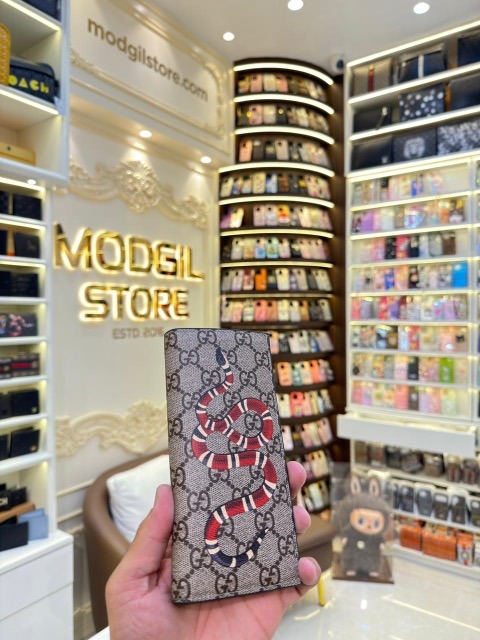 GG king snake long wallet - Image 2