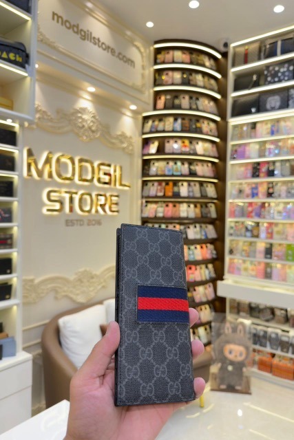 GG stripped long wallet - Image 3