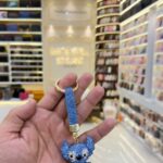 Stich Keychain (light blue)